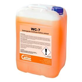 WC-7 (Detergente Mulltiuso Baño Antical) G-5 Lts