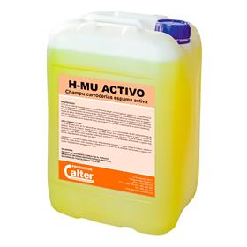 H-MU ACTIVO (Champu carrocerias espuma activa) G-25 Lts