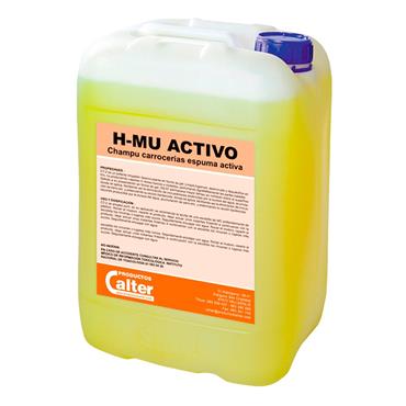 H-MU ACTIVO (Champu carrocerias espuma activa) G-25 Lts