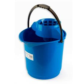 CUBO REFORZADO CON ESCURRIDOR 13 Lts. Azul