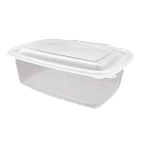 TARRINA C/TAPA PP TRANSP. 1000 cc pp (CAJA 400 UNDS)