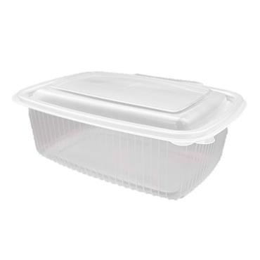 TARRINA C/TAPA PP TRANSP. 1000 cc pp (CAJA 400 UNDS)