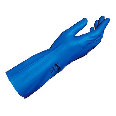 GUANTE NITRILO AZUL (472)  T-7 OPTINIT (10 UND)