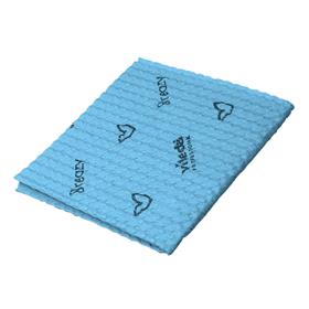 GAMUZA BREAZY VILEDA 35x36cm Azul (PAQ. 25 UDS.)