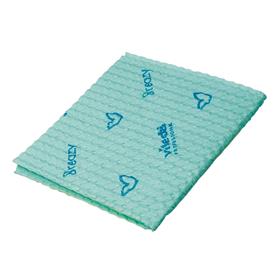 GAMUZA BREAZY VILEDA 35x36cm Verde (PAQ. 25 UDS.)