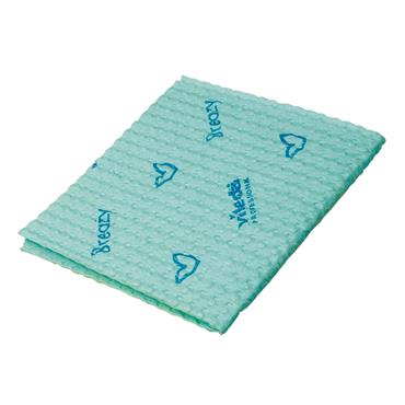GAMUZA BREAZY VILEDA 35x36cm Verde (PAQ. 25 UDS.)