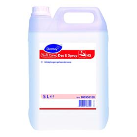 SOFT CARE DES E SPRAY (Desenfinctante manos en base alcohol) 2X5 LT