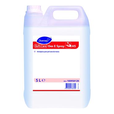 SOFT CARE DES E SPRAY (Desenfinctante manos en base alcohol) 2X5 LT
