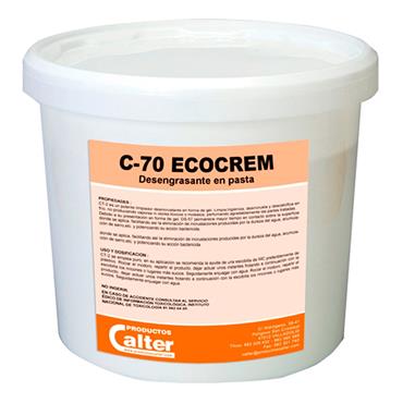 C-70 ECOCREM (Desengrasante en pasta) Bote 10 Kg