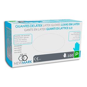 GUANTE LATEX (Estuche de 100 und) Talla: P