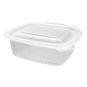 TARRINA C/TAPA PP TRANSP. 375 cc pp (CAJA 600 UNDS)