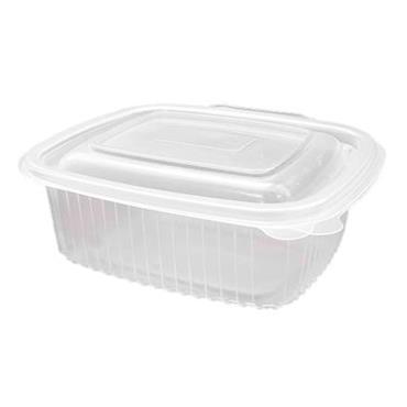 TARRINA C/TAPA PP TRANSP. 375 cc pp (CAJA 600 UNDS)