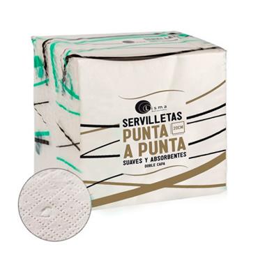 Servilletaa 20x20 (2H) blanca Procel (Caja 3.200 und)