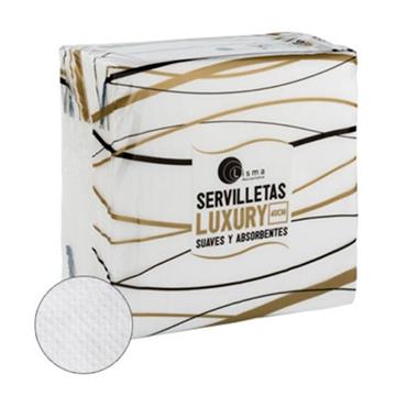 SERVILLETA 40x40 P&P BLANCA (2h)(Caja 1.800 un)