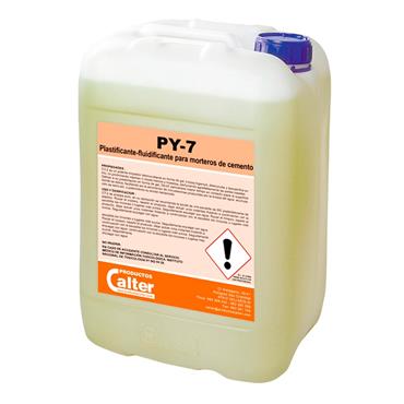 PY-7 (Plastificante-Fluidificante mortero) G-10 Lt