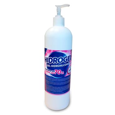 HIDROGEL (Gel Hidroalcohólico) Caja 15x1 L + Bombita