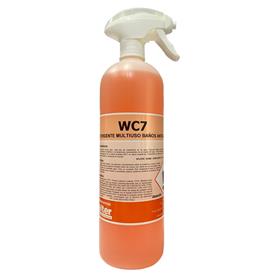WC-7 (Detergente Mulltiuso Baño Antical) (15 unds. + 4 Pulv.)