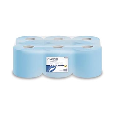 BOBINA SECAMANOS AZUL (2H) (Paq. 6 und)