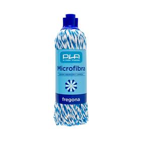 FREGONA MICROFIBRA AZUL/BLANCA