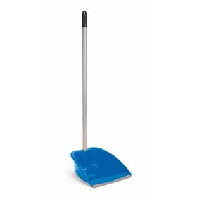 RECOGEDOR MANGO ALTO GOMA azul (09024)