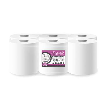 BOBINA AUTOCORTE BLANCA STANDAR PROCEL (Paq 6 und)